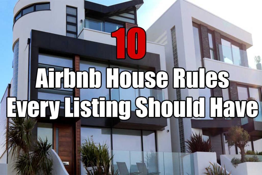 Airbnb house rules