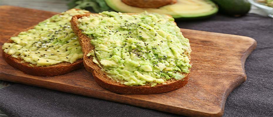 Avocado toast rental recipe