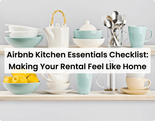 Airbnb Shopping List – Kitchen Essentials